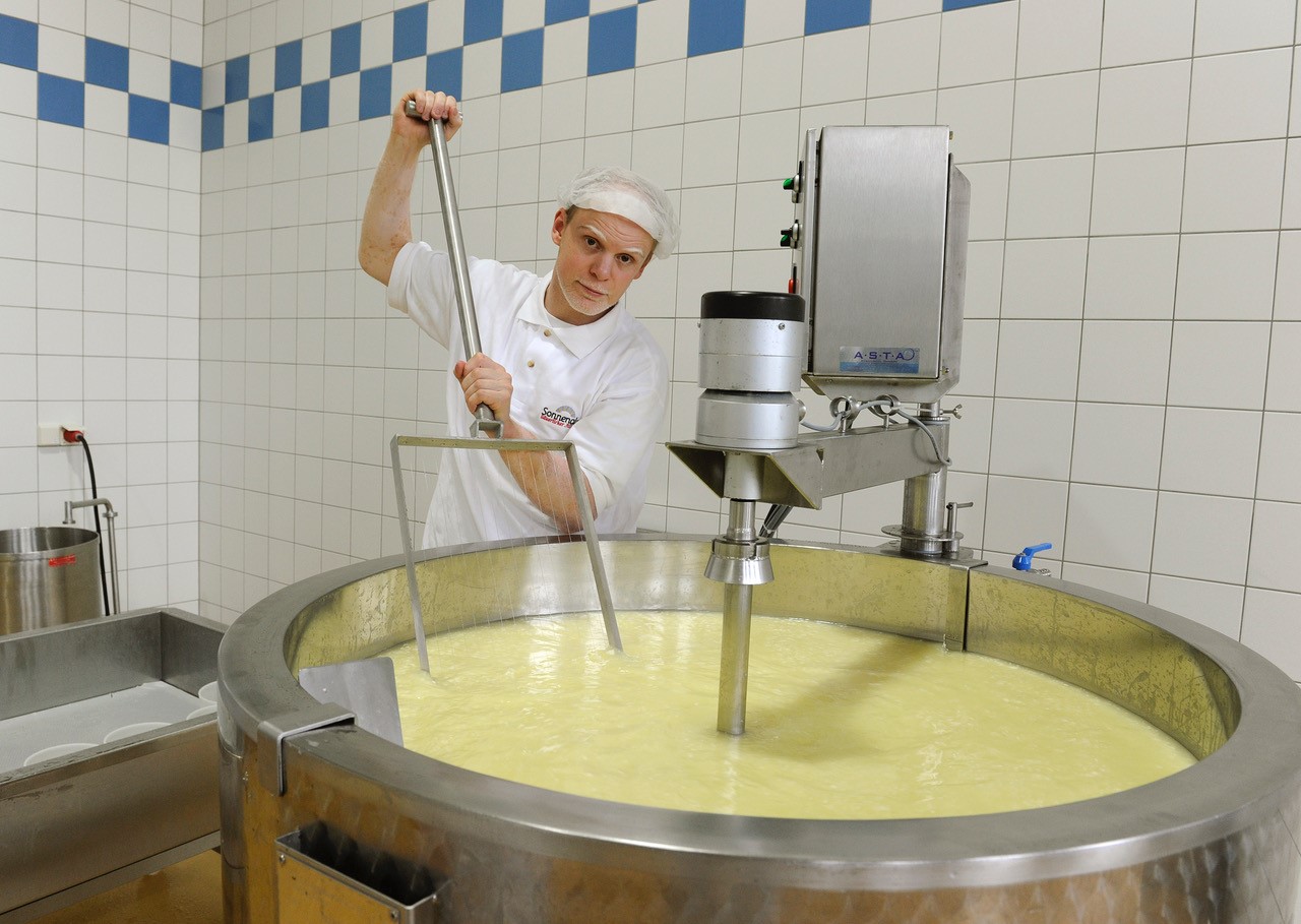 Führung durch die Sonnenalm-Molkerei