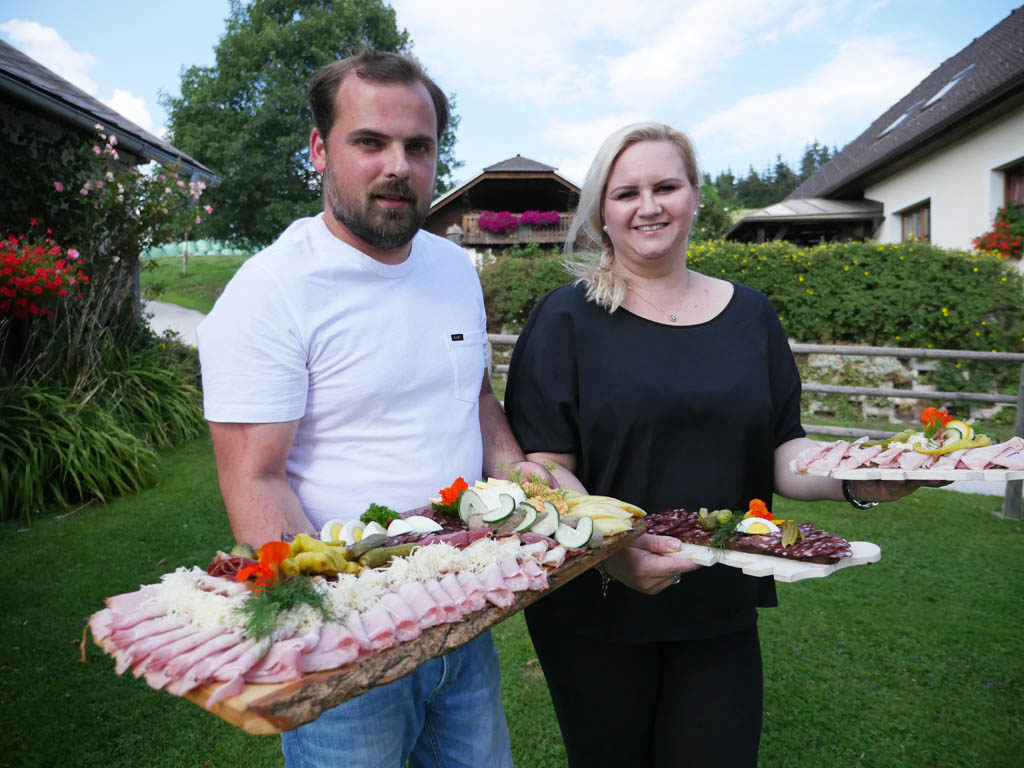 Buschenschenke Irregger - Jausenplatte