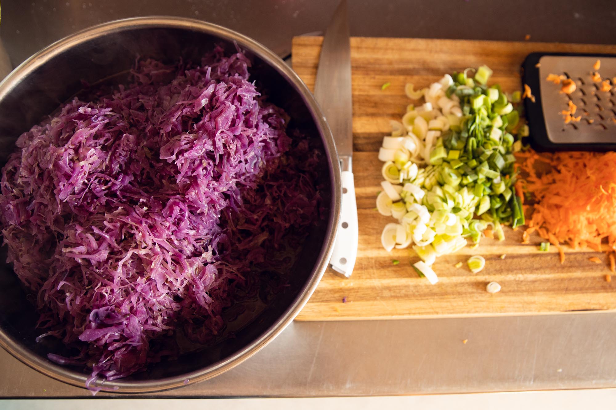 Frische Zutaten am Biolandhaus Arche