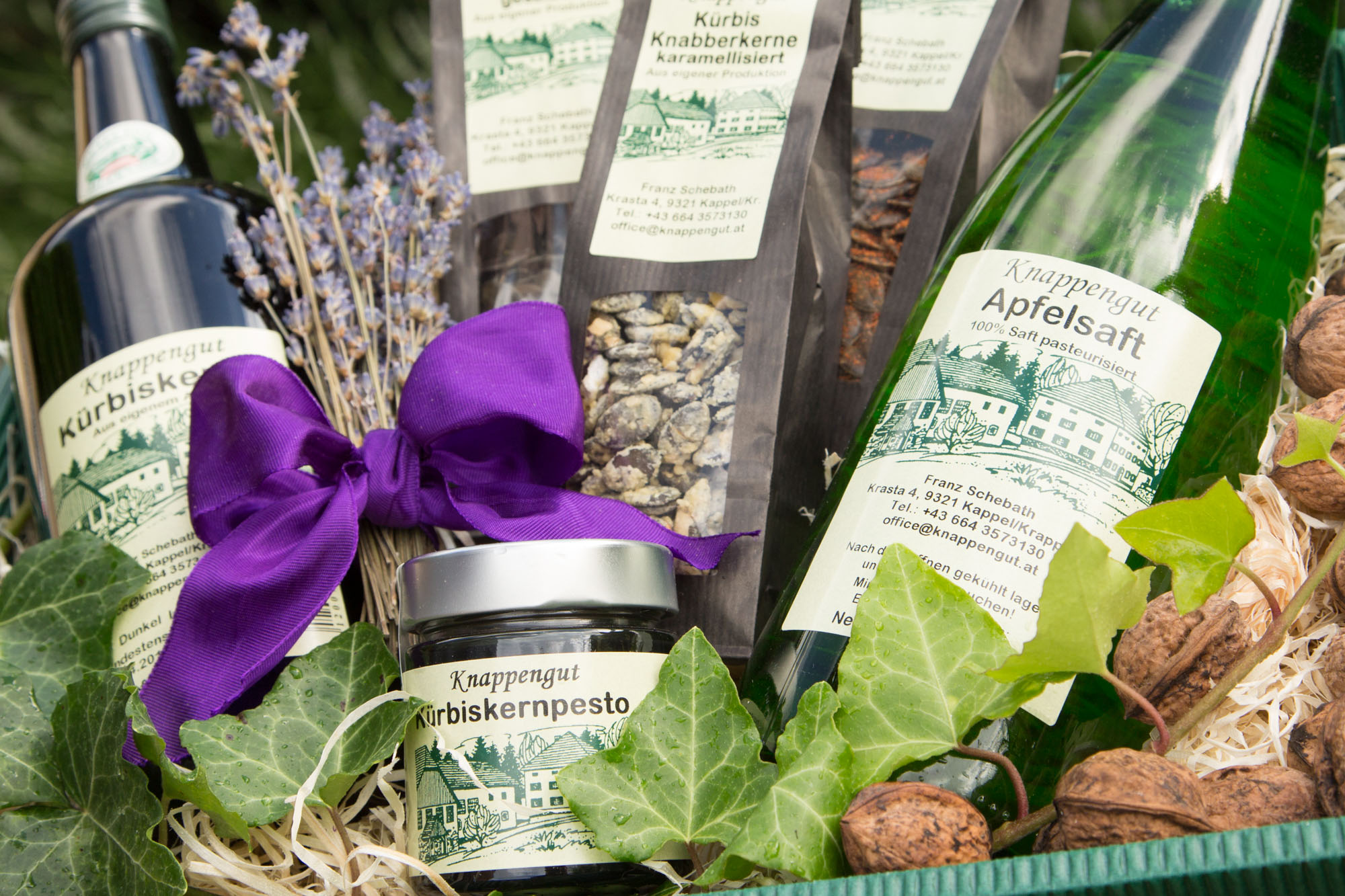 Knappengut – Familie Schebath - Frische Säfte aus eigener Produktion