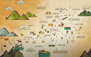 Slow Food Travel Kärnten Karte