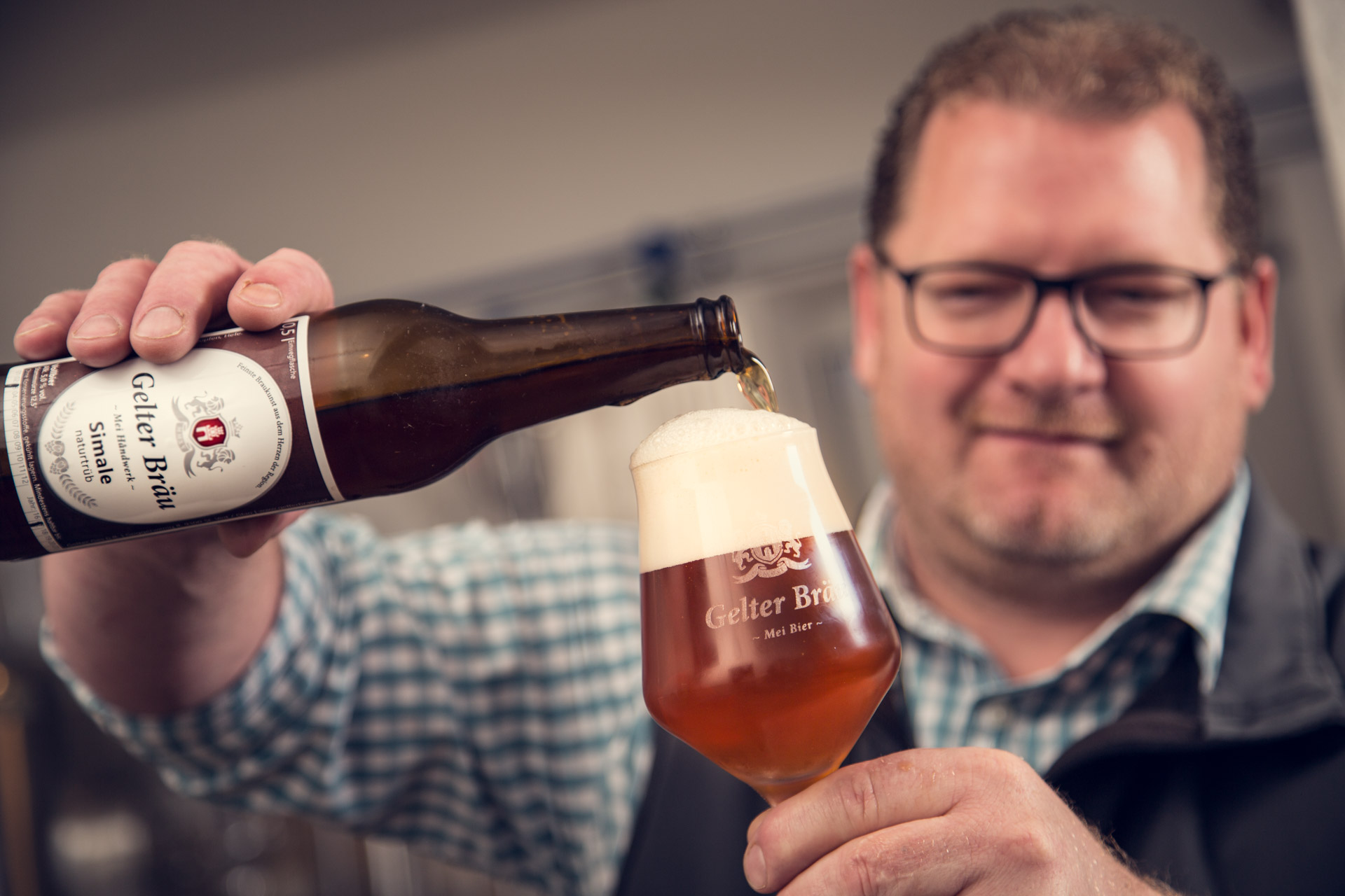 Christian Gelter vom Gelter Bräu