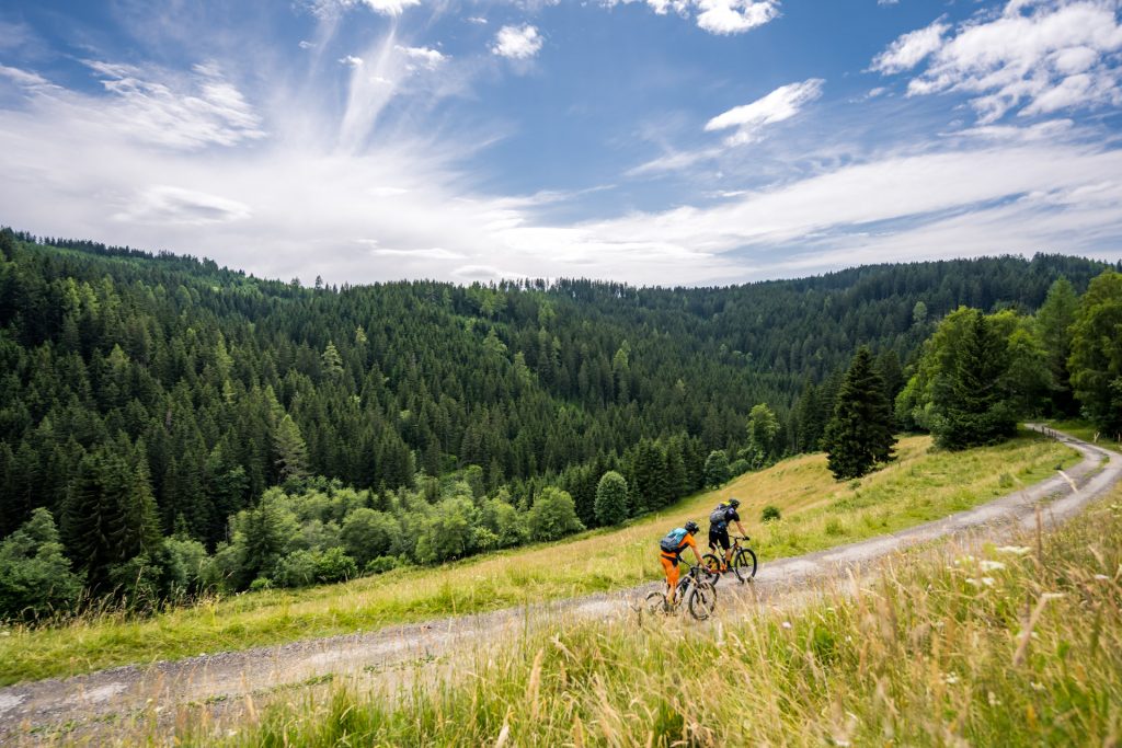 Hüttenhopping mit dem Bike auf der Saualm