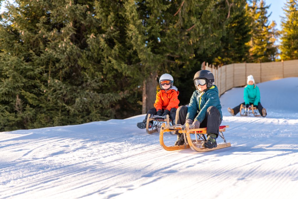 Bergaufrodeln für Kinder