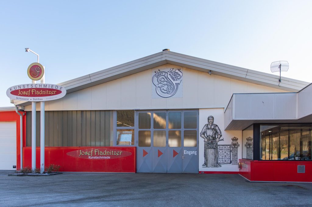 Kunstschmiede Josef Fladnitzer von Außen Kunstschmiede Josef Fladnitzer von Außen