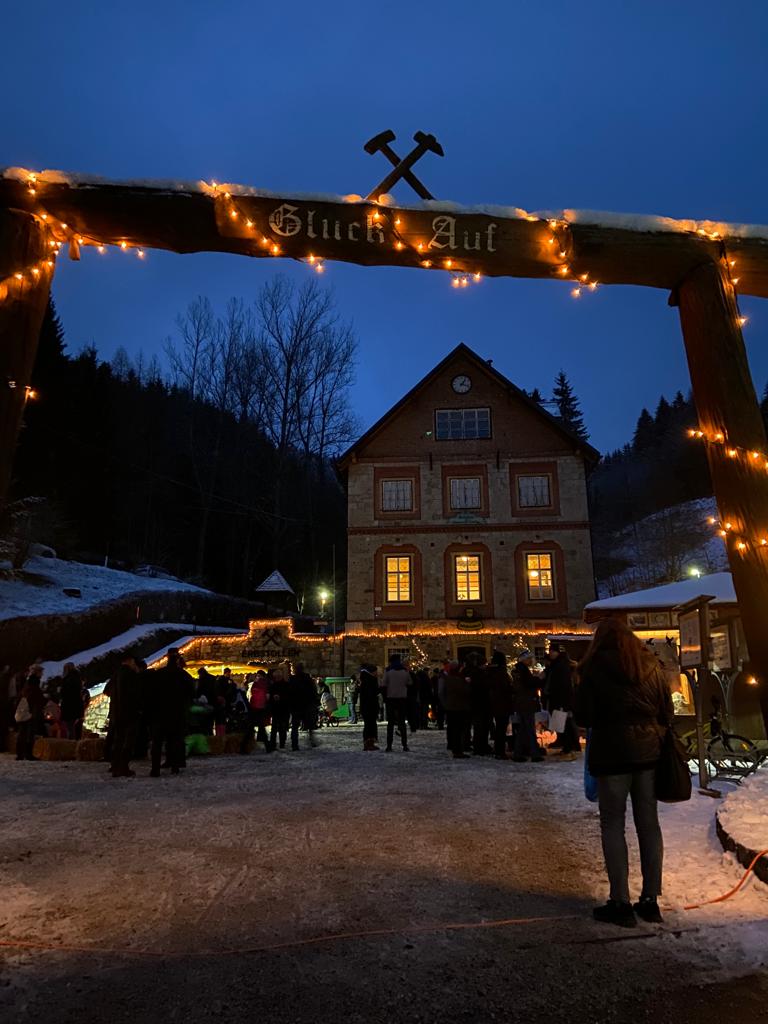 Eingang zum Adventzauber Knappenberg Eingang zum Adventzauber Knappenberg