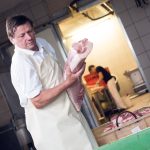 Frisches Fleisch vom Fleischer