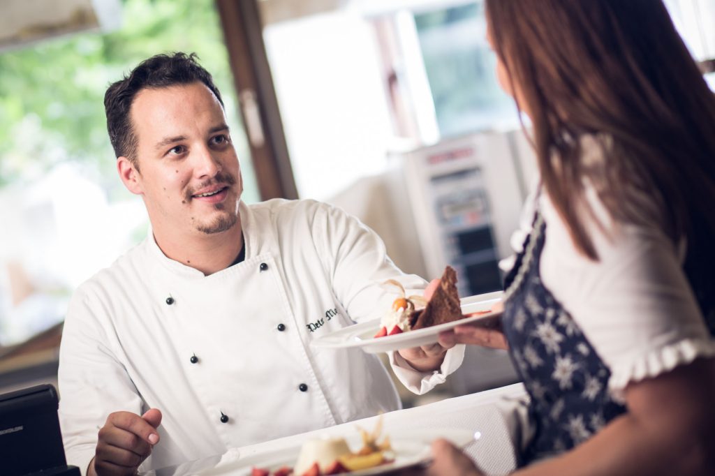 Essen im Gasthof Hotel Moser